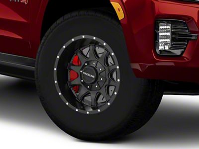 Raceline Shift Black 6-Lug Wheel; 17x9; -12mm Offset (21-26 Yukon)