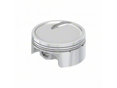 RaceTec Pistons Dish Piston; 3.572-Inch Bore, 4.165-Inch Stroke, 6.658-Inch Rod Length, 1.220-Inch Compression Height; Set of 8 (97-10 4.6L 2V F-150; 97-03 5.4L F-150)