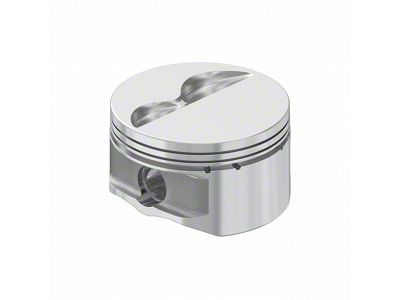 RaceTec Pistons Flat Top Piston; 3.631-Inch Bore, 3.650-Inch Stroke, 5.933-Inch Rod Length, 1.166-Inch Compression Height; Set of 8 (11-25 5.0L F-150)