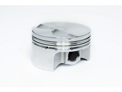RaceTec Pistons Extream Duty FSR Forged Flat Top Piston; Set of 8 (99-13 V8 Silverado 1500)