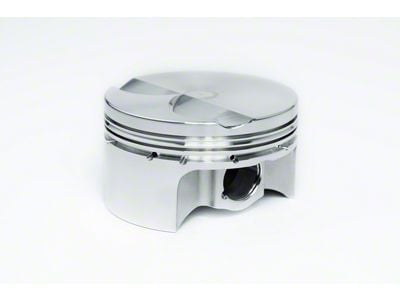RaceTec Pistons Flat Top Forged Piston; Set of 8 (07-14 Tahoe)