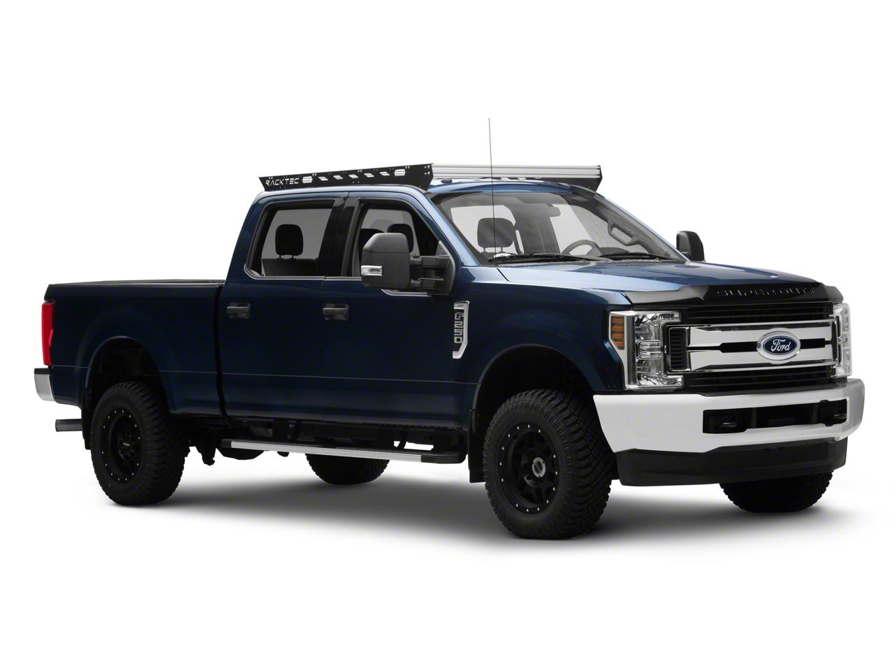 RACKTEC F-250 Super Duty Phantom Series RDS Roof Rack PK-AFSD-RDS (17 ...