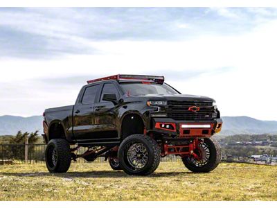 RACKTEC Phantom Series RDS Roof Rack (15-19 Silverado 2500 HD Crew Cab)