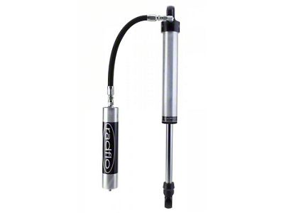 Radflo OE Replacement 2.0 Rear Shock with Remote Reservoir for 0 to 2-Inch Lift (21-25 Ranger, Excluding Raptor)