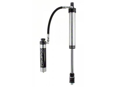 Radflo OE Replacement 2.5 Rear Shock with Remote Reservoir and Compression Adjuster for 0 to 2-Inch Lift (19-25 Sierra 1500, Excluding AT4)