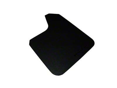 Rally Armor Universal Basic Mud Flaps with Black Logo; Front and Rear (Universal; Some Adaptation May Be Required)