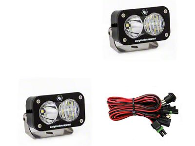 Baja Designs S2 Pro LED Lights; Driving/Combo Beam (Universal; Some Adaptation May Be Required)