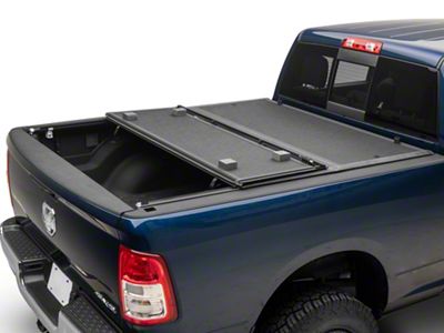 RAM Licensed by TruShield Low Profile Hard Tri-Fold Tonneau Cover (10-26 RAM 2500 w/ 6.4-Foot Box & w/o RAM Box)