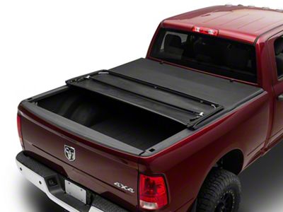 RAM Licensed by TruShield Soft Tri-Fold Tonneau Cover (10-25 RAM 2500 w/ 6.4-Foot Box & w/o RAM Box)