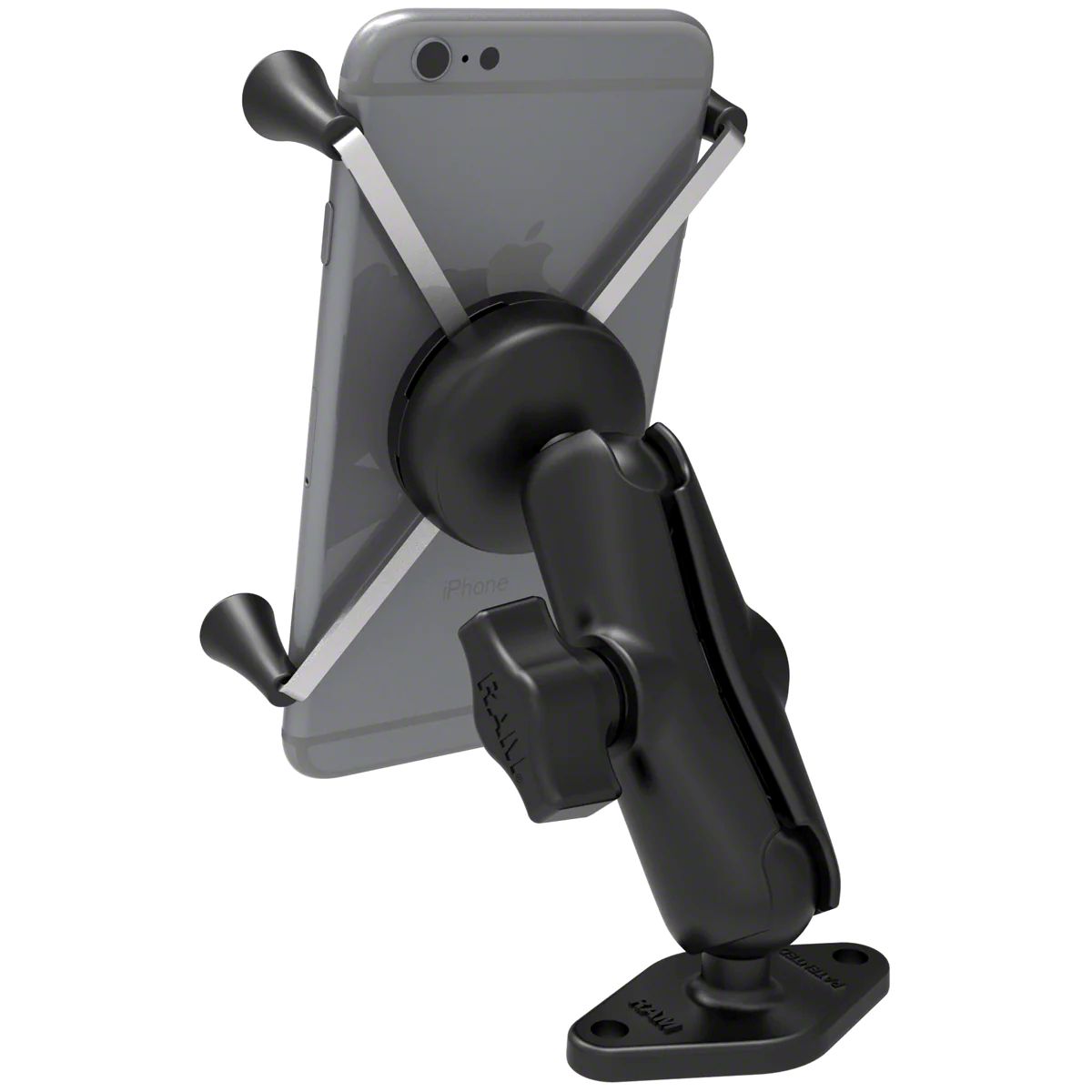 RAM X-Grip Large Phone Mount - Composite Suction Cup Base For Windshield Or Dash, Holds Phones Securely