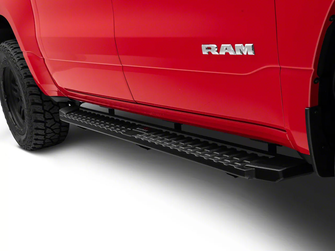RAM 1500 T-Style Running Boards; Black (19-25 RAM 1500 Crew