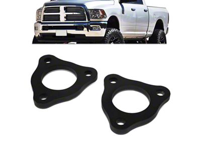 0.50-Inch Front Leveling Kit (06-18 4WD RAM 1500 w/o Air Ride, Excluding Mega Cab)