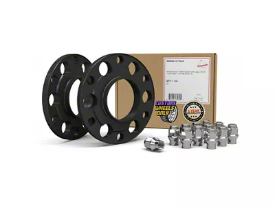 0.60-Inch Billet Aluminum 6-Lug Wheel Spacer and 3/4-Inch ET Acorn Chrome Lug Nut Kit (19-25 RAM 1500)