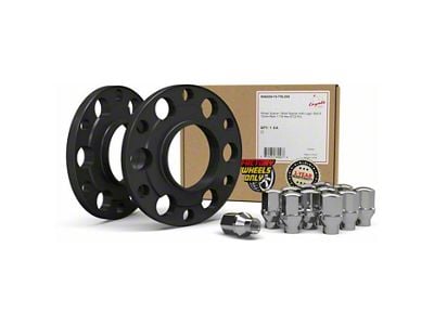 0.60-Inch Billet Aluminum 6-Lug Wheel Spacer and 7/8-Inch ET Acorn Chrome Lug Nut Kit (19-25 RAM 1500)