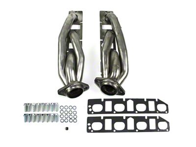 JBA 1-5/8-Inch Shorty Headers; Natural (19-24 5.7L RAM 1500)