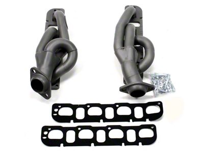 JBA 1-5/8-Inch Shorty Headers; Titanium Ceramic (09-18 5.7L RAM 1500)