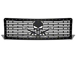 1-Piece Steel Upper Grille Insert; Punisher AR-15 (02-05 RAM 1500)