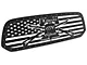 1-Piece Steel Upper Replacement Grille; Liberty Or Death (13-18 RAM 1500, Excluding Rebel)