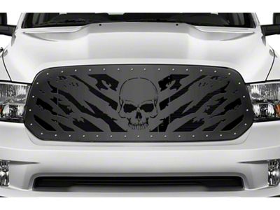 1-Piece Steel Upper Replacement Grille; Nightmare (13-18 RAM 1500, Excluding Rebel)