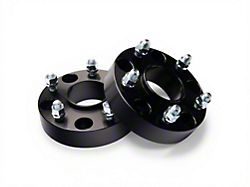 1.50-Inch 5-Lug Wheel Spacers; Black; Set of Four (12-18 RAM 1500)