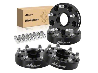 1.50-Inch Billet Aluminum Hubcentric 5-Lug Wheel Spacers; Set of 4 (12-18 RAM 1500)