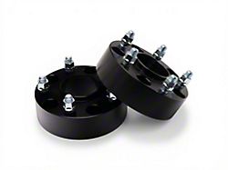 2-Inch 5-Lug Wheel Spacers; Black; Set of Four (12-18 RAM 1500)
