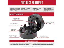 2-Inch Billet Aluminum Hubcentric 5-Lug Wheel Spacers (12-18 RAM 1500)
