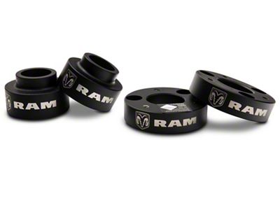 RAM Licensed by Mammoth 2-Inch Front / 1.50-Inch Rear Leveling Kit (06-18 4WD RAM 1500 w/o Air Ride, Excluding Mega Cab)