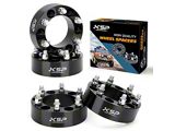 2-Inch Pro Billet Wheel Spacers; Black (19-26 RAM 1500)