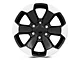 2019 Rebel Style Black Machined 6-Lug Wheel; 18x8; 19mm Offset (19-24 RAM 1500)