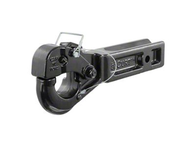 2.50-Inch Receiver Hitch Pintle Hook; 20,000 lb. (Universal; Some Adaptation May Be Required)