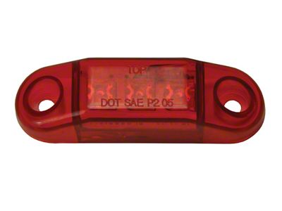 3-Diode Sealed Running Light; Red (Universal; Some Adaptation May Be Required)