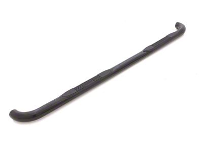 3-Inch Round Bent Nerf Side Step Bars; Black (98-00 RAM 1500 Quad Cab)