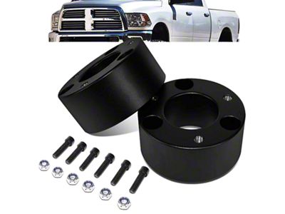 3.50-Inch Front Leveling Kit (06-18 4WD RAM 1500 w/o Air Ride, Excluding Mega Cab)
