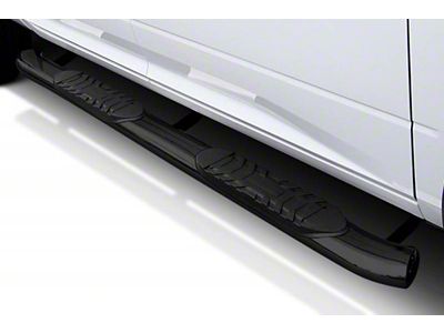 5-Inch Extreme Side Step Bars; Black (09-18 RAM 1500 Crew Cab)