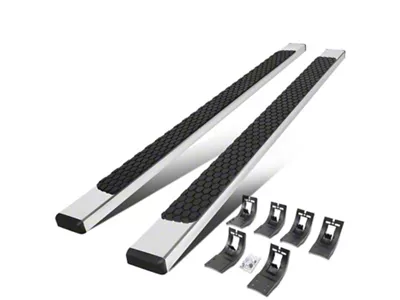 5-Inch Honeycomb Step Running Boards; Chrome (09-18 RAM 1500 Quad Cab)