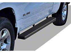 5-Inch iStep Running Boards; Black (19-25 RAM 1500 Crew Cab)