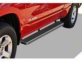 5-Inch iStep Running Boards; Hairline Silver (19-25 RAM 1500 Quad Cab)