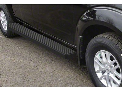 5-Inch iStep Wheel-to-Wheel Running Boards; Hairline Silver (19-25 RAM 1500 Crew Cab w/ 5.7-Foot Box)