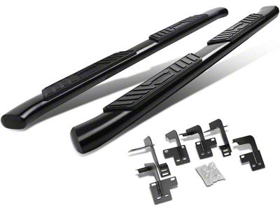 5-Inch Nerf Side Step Bars; Black (19-25 RAM 1500 Quad Cab)