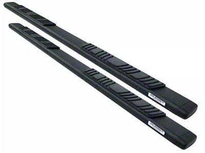 Go Rhino 5-Inch OE Xtreme Low Profile Side Step Bars; Textured Black (19-25 RAM 1500 Quad Cab)