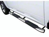 5-Inch Premium Oval Side Step Bars; Stainless Steel (19-25 RAM 1500 Quad Cab)
