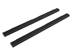 5-Inch Running Boards; Black (19-26 RAM 1500 Quad Cab)