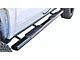 5-Inch Straight Oval Side Step Bars; Semi-Gloss Black (09-18 RAM 1500 Quad Cab)