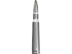 50 Cal Bullet Antenna; 5-Inch; Chrome (Universal; Some Adaptation May Be Required)