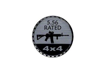 5.56 Rated Badge (Universal; Some Adaptation May Be Required)