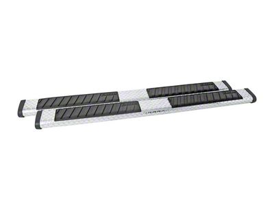 6-Inch Brite-Tread Side Step Bars without Mounting Brackets; Silver (09-24 RAM 1500 Crew Cab)