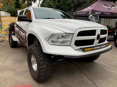 6-Inch Bulge Fenders; Fiberglass (09-18 RAM 1500)