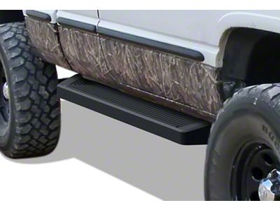 6-Inch iRunning Boards; Black (94-01 RAM 1500 Club Cab, Quad Cab)