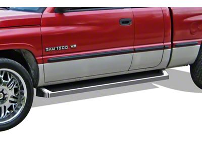 6-Inch iRunning Boards; Polished (94-01 RAM 1500 Club Cab, Quad Cab)